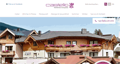 Desktop Screenshot of castello-koenigsleiten.at